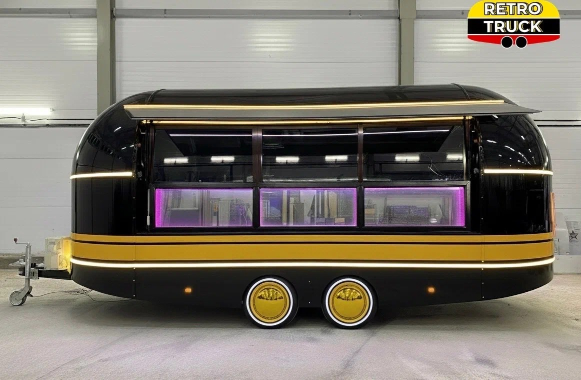 Фудтрак в стиле гламур.