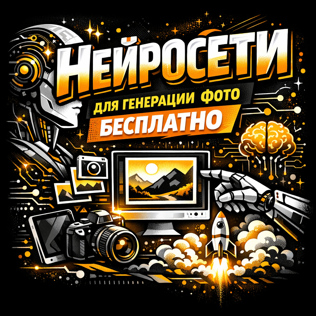 Топ-5 бесплатных нейросетей для генерации изображений в России