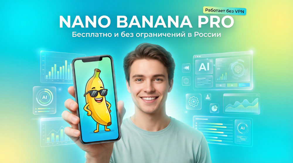 Nano Banana Pro: полный гид по бесплатному доступу и работе без ограничений в России