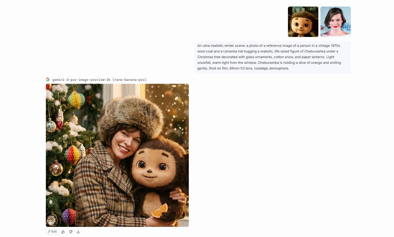 Как составить правильный промт для Nano Banana