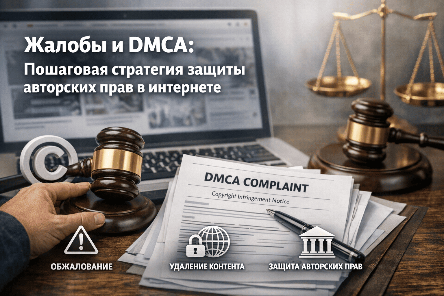 пошаговая стратегия защиты авторских прав в интернете