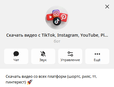 Бот для скачивания