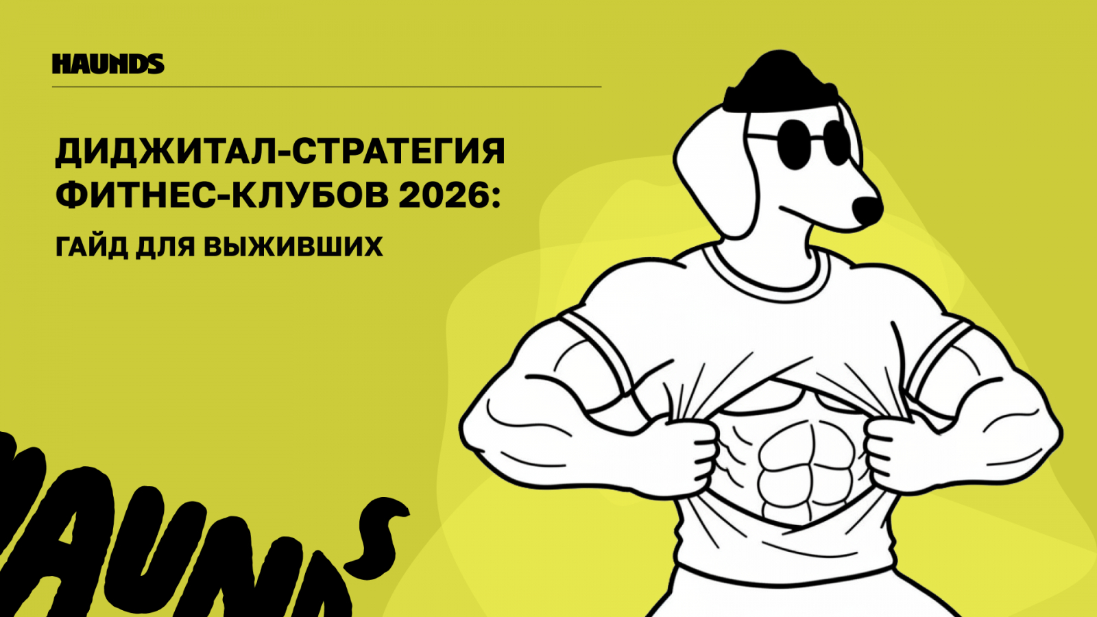 Привет! Это Haunds, агентство performance-маркетинга с 8-летним опытом в диджитал-рекламе и сотней кейсов по фитнес-индустрии