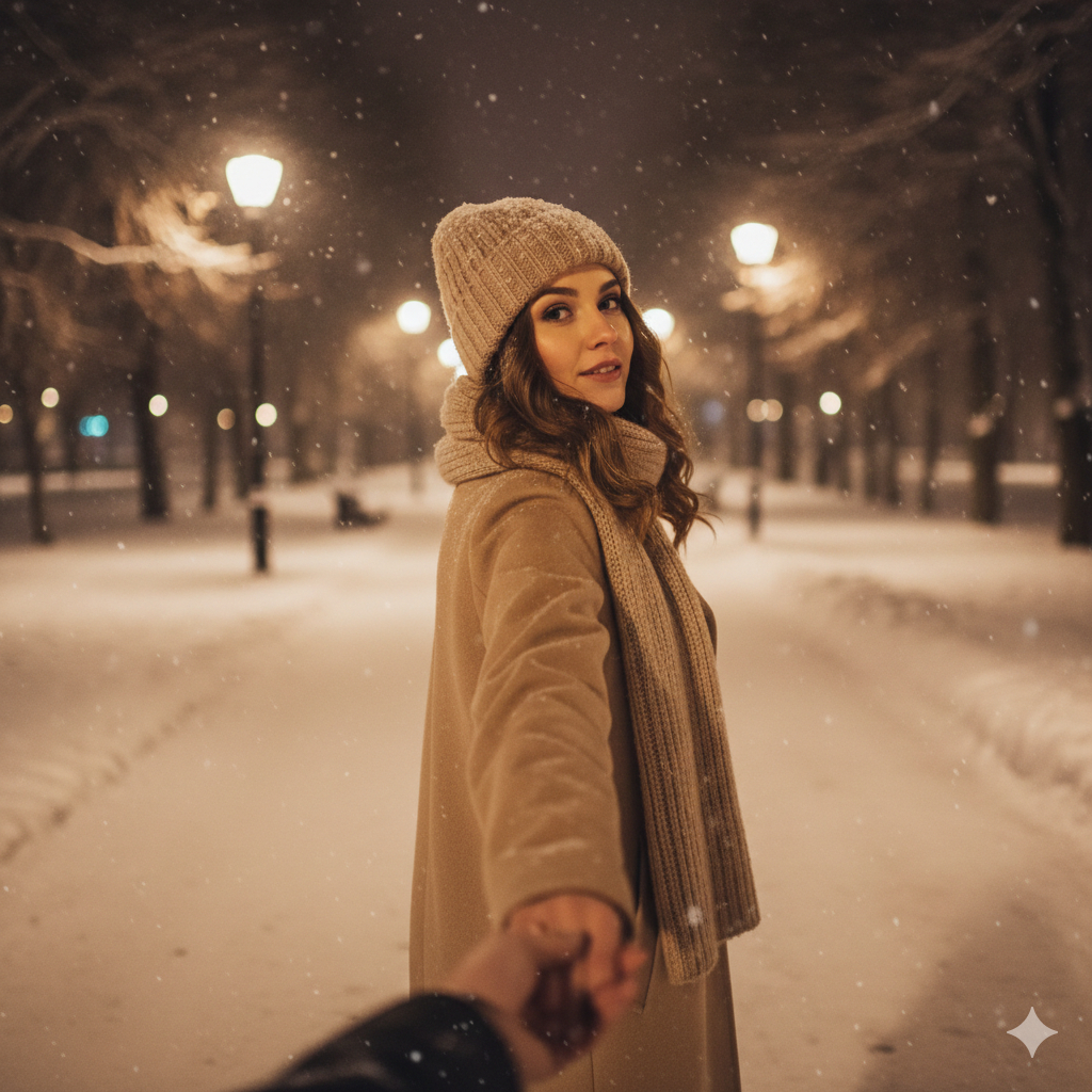 Фото в стиле "Следуй за мной"