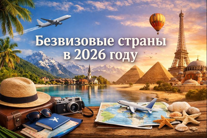 Безвизовые страны 2026, куда поехать