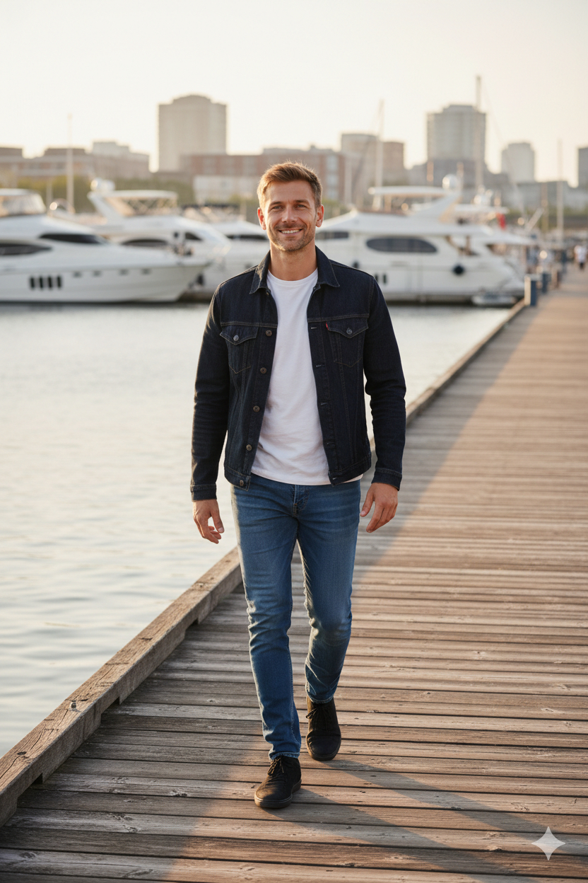 Фотосессия для мужчины через нейросеть