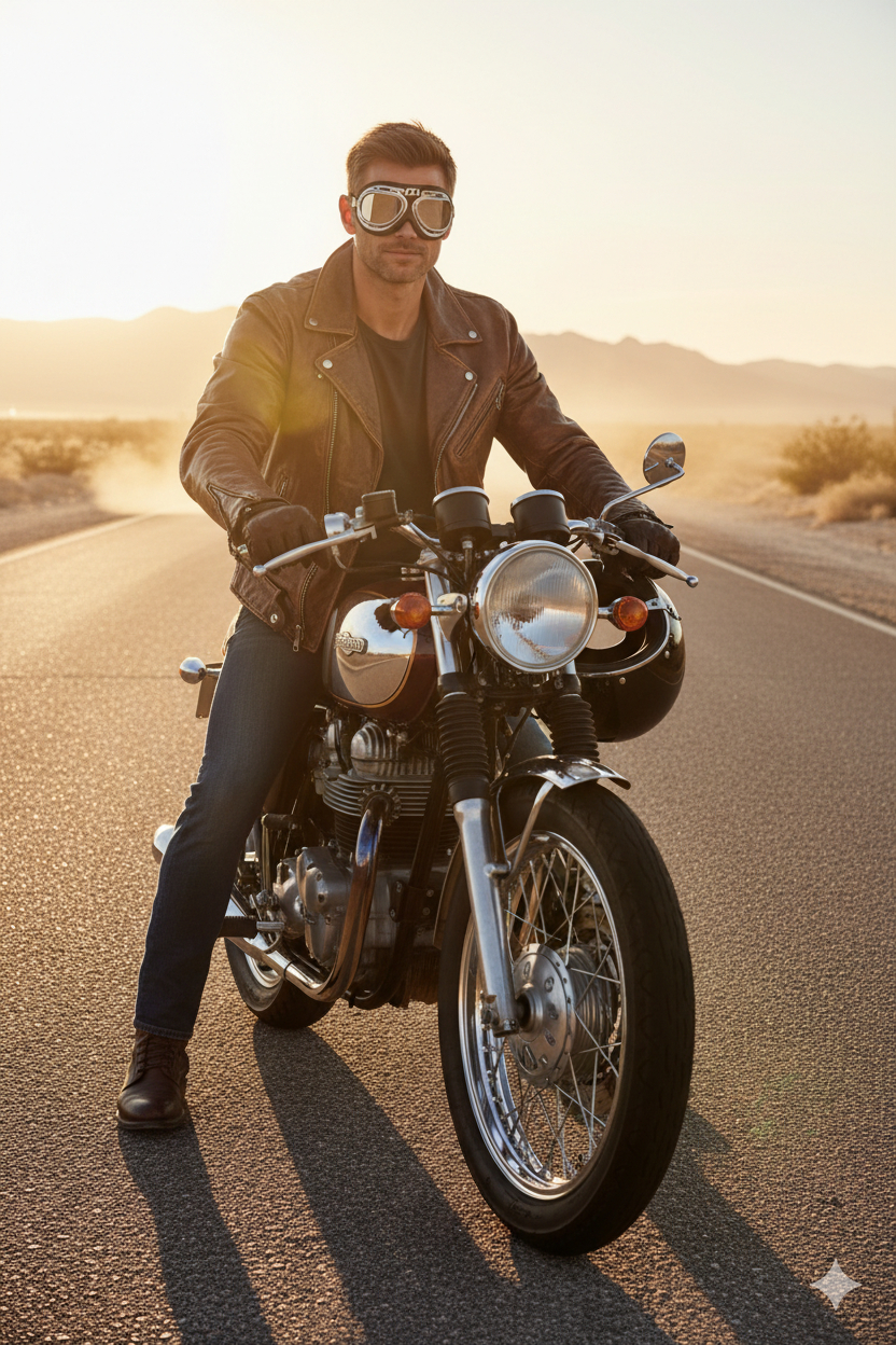 Мужская фотосессия с помощью ИИ