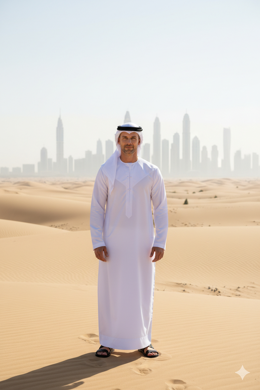 Фотосессия для мужчины с помощью ИИ