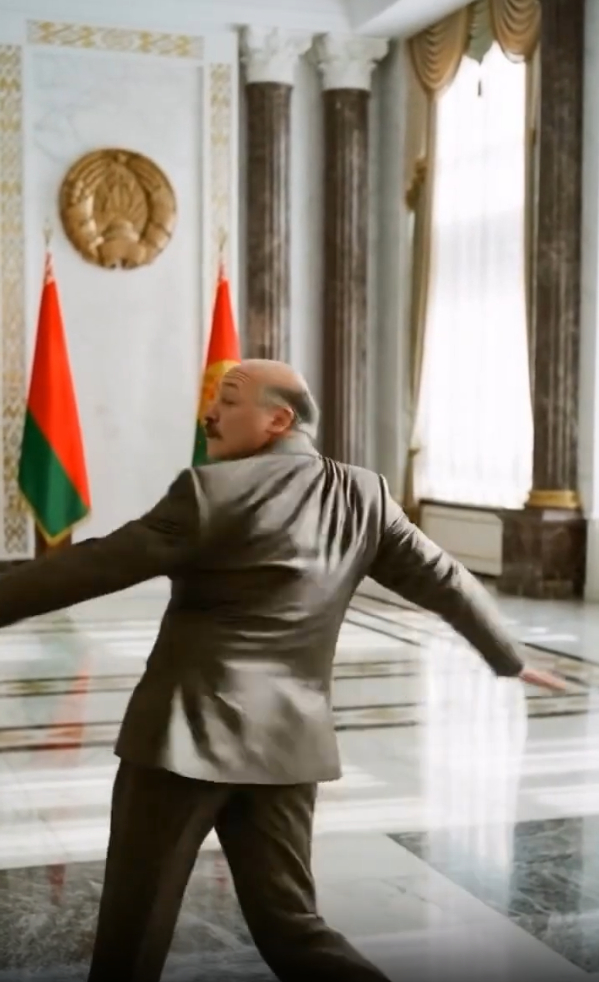 Нейросеть делает танцующее видео под трек "Нелюбовь - Гости из будущего" из вашего фото – повторение движений с видео, готовый промт ИИ