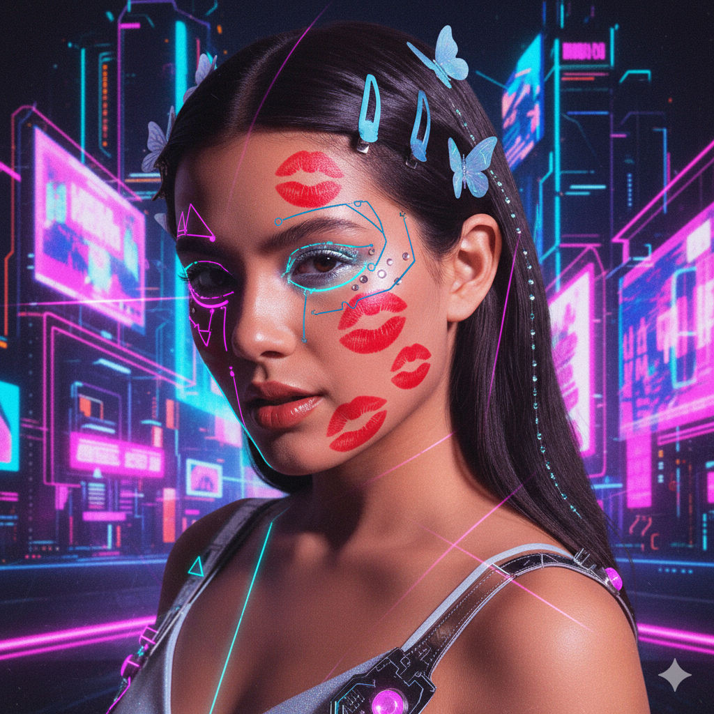 Сгенерировать фотографию на день самовлюблённых через нейросеть