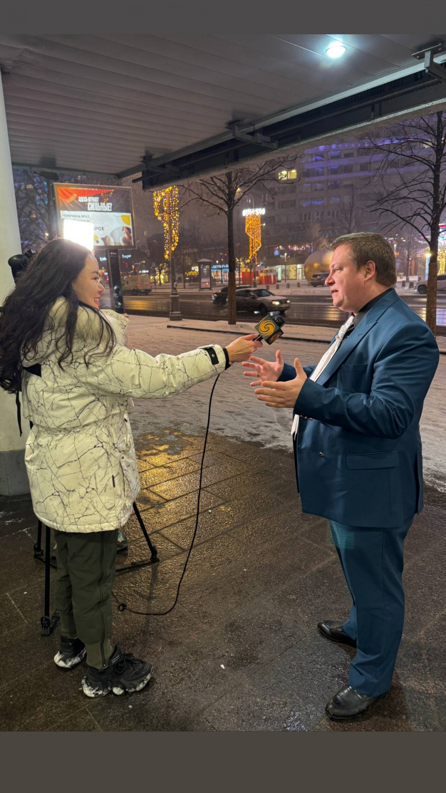 Дмитрий Читнев дал интервью Phoenix Television