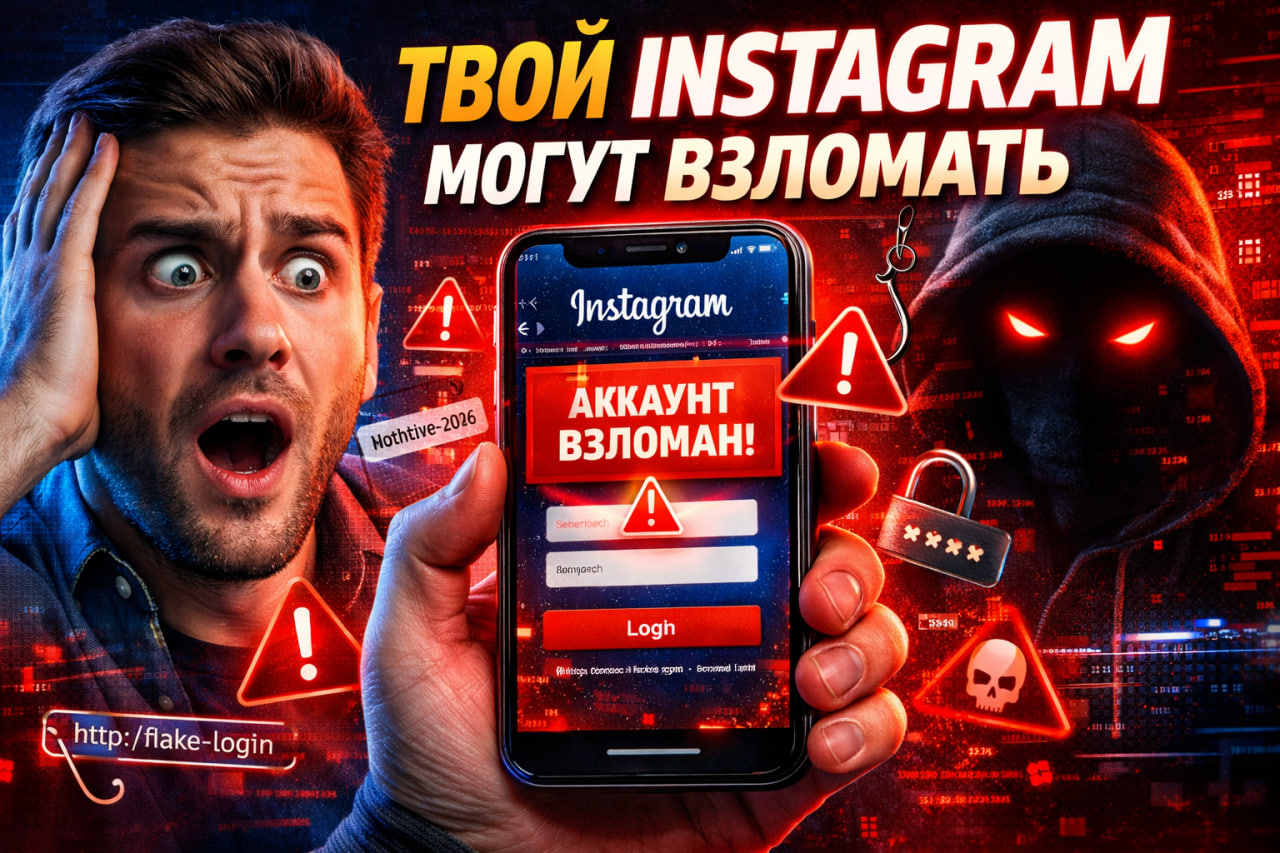 Взлом аккаунта в Instagram в 2026 году