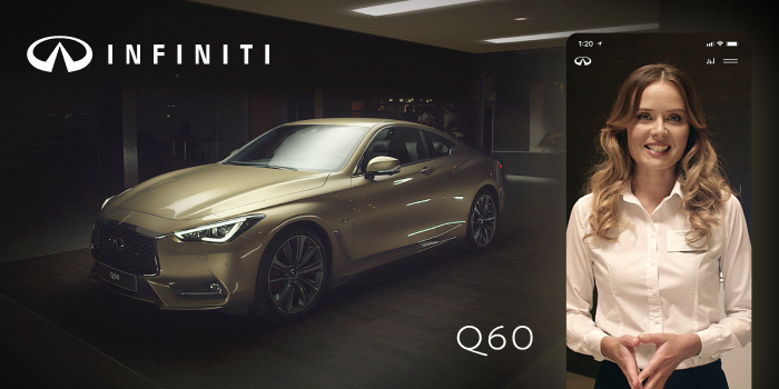 INFINITI. ВИРТУАЛЬНЫЙ SHOWROOM Digital
