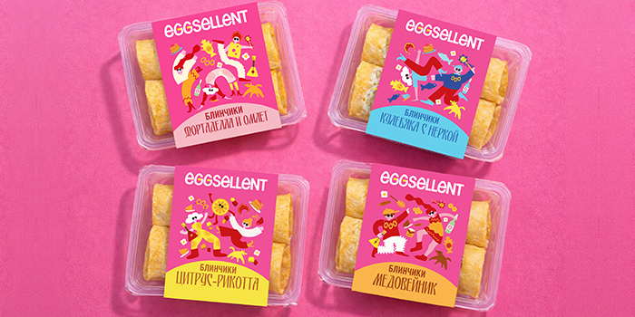 Перекресток х Eggsellent Брендинг