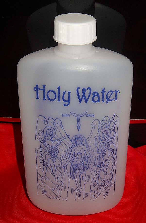 Святая вода террария. Наклейка "Святая вода". Бак для Святой воды.