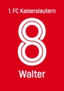 Шрифт Кристофа Кеберлина его любимой команде FC Kaiserslautern