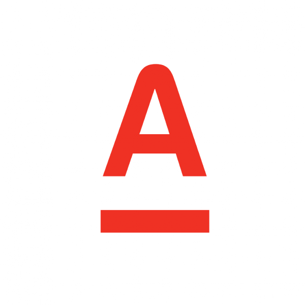 Альфа банк логотип вектор