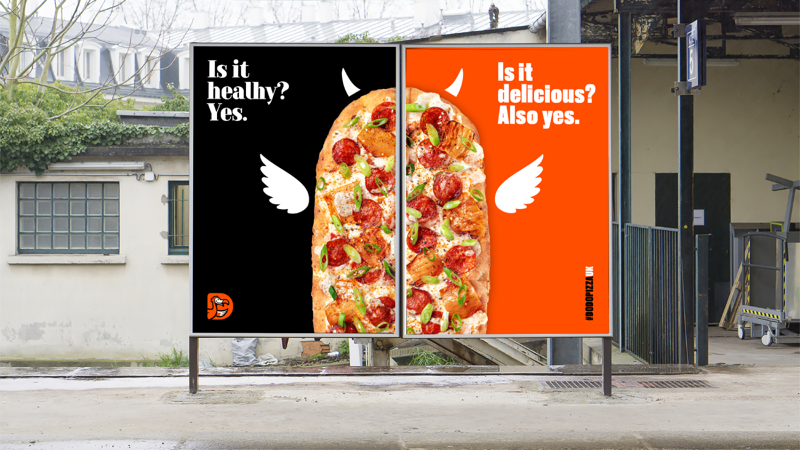 Рекламный плакат пиццерии. Рекламный плакат пиццы. Додо баннер. Рекламный щит Додо пиццы.