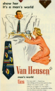 «Покажи ей, что это мужской мир». Реклама галстуков Van Heusen 1940-е гг.