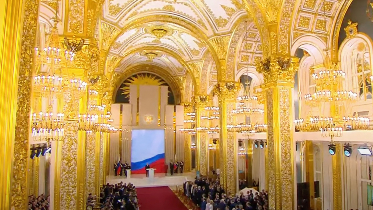 Телетрансляцию инаугурации президента смотрели 70% зрителей в крупных городах России