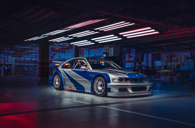 BMW воссоздала культовый спорткар из Need For Speed
