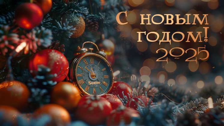 С Новым годом! Встречаем 2025-ый с лидерами рекламной индустрии