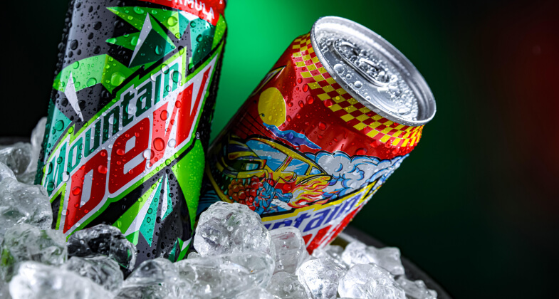 Mountain Dew выпустил косметику с ароматом газировки