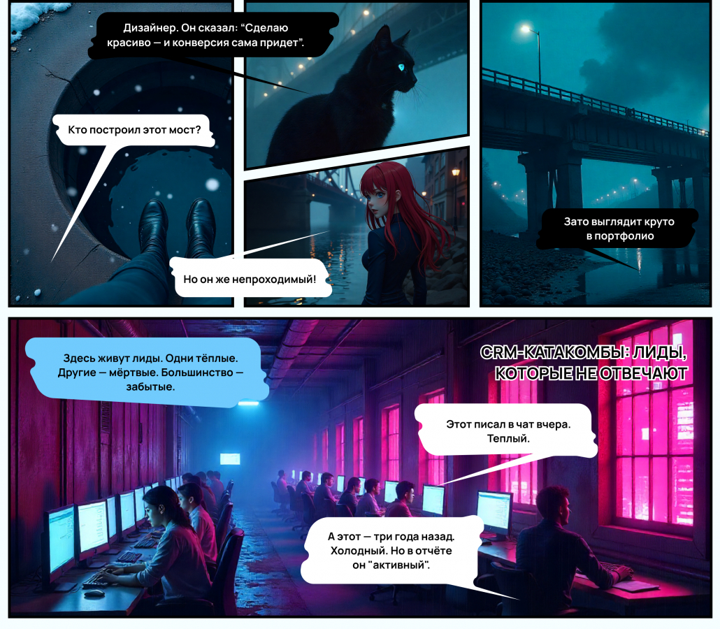 Нейрокомикс от Demis Group: «Алиса в Зазеркалье Маркетинга»