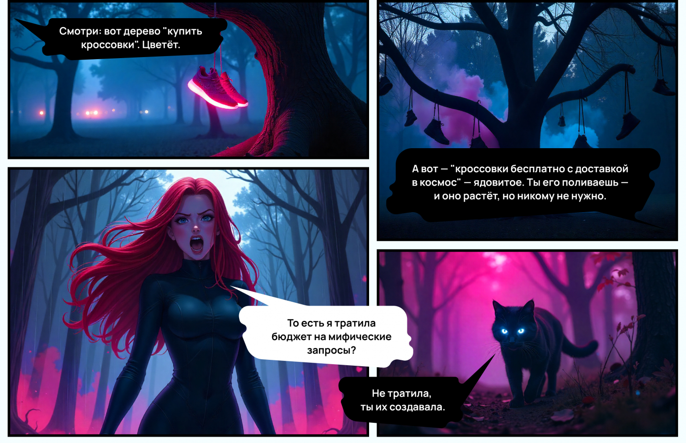 Нейрокомикс от Demis Group: «Алиса в Зазеркалье Маркетинга»