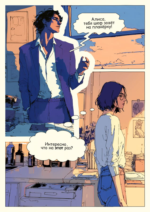 Нейрокомикс от ArrowMedia: «Алиса и парадокс несовершенства»