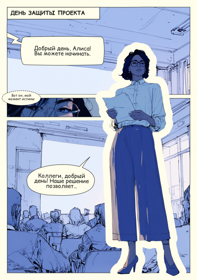 Нейрокомикс от ArrowMedia: «Алиса и парадокс несовершенства»