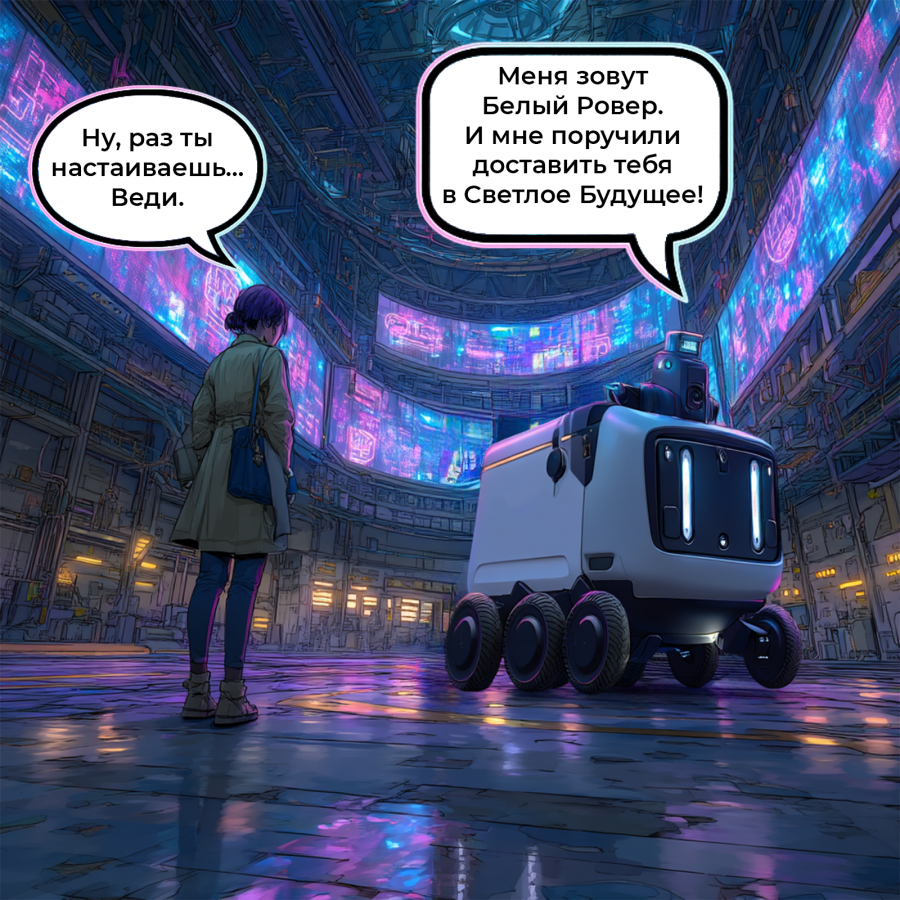 Нейрокомикс от агентства КД