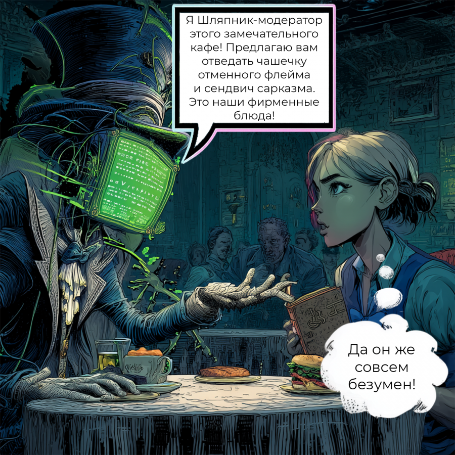 Нейрокомикс от агентства КД