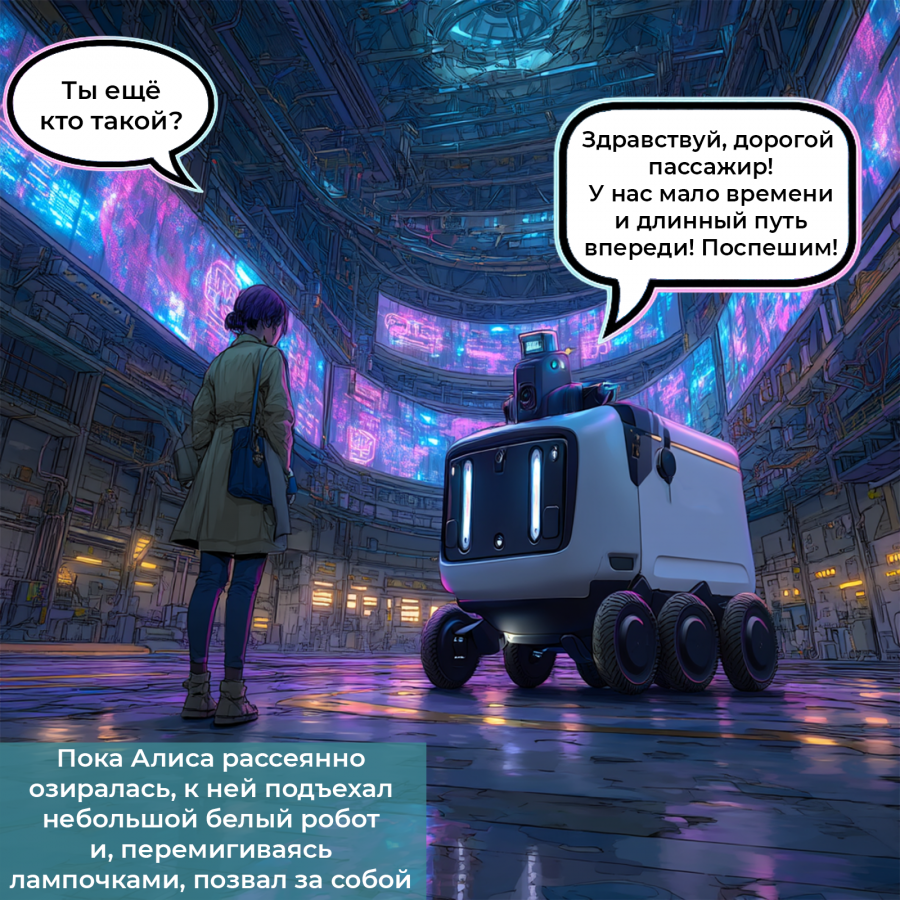 Нейрокомикс от агентства КД