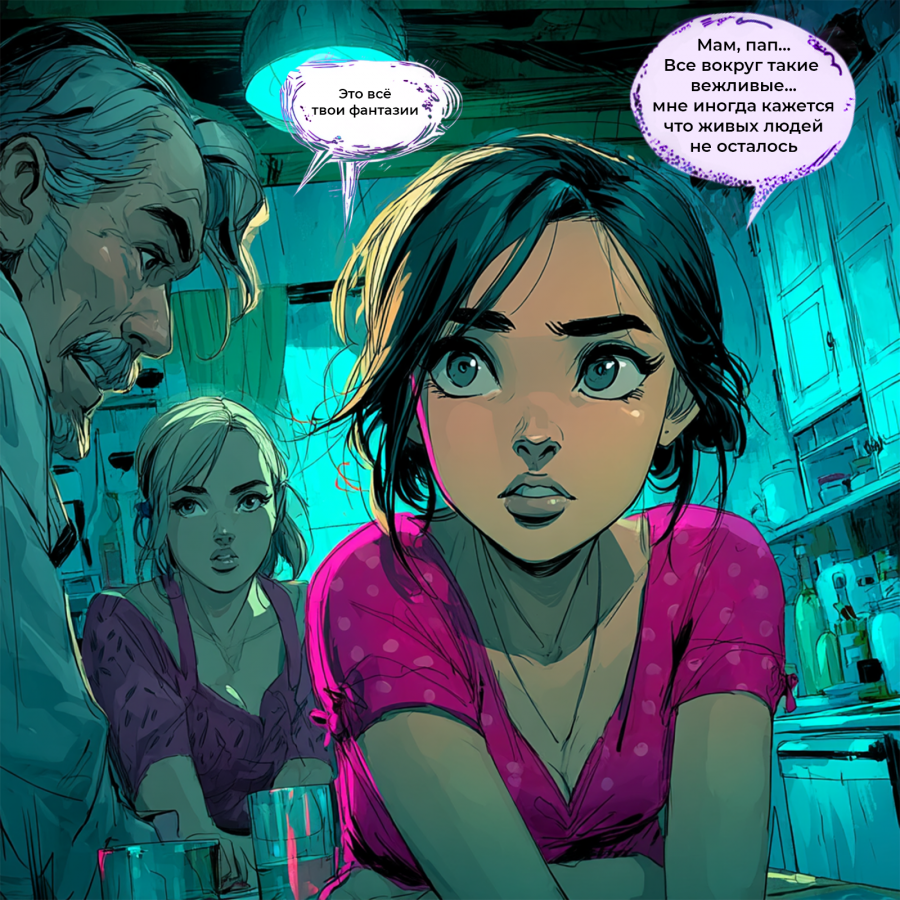 Нейрокомикс от агентства КД