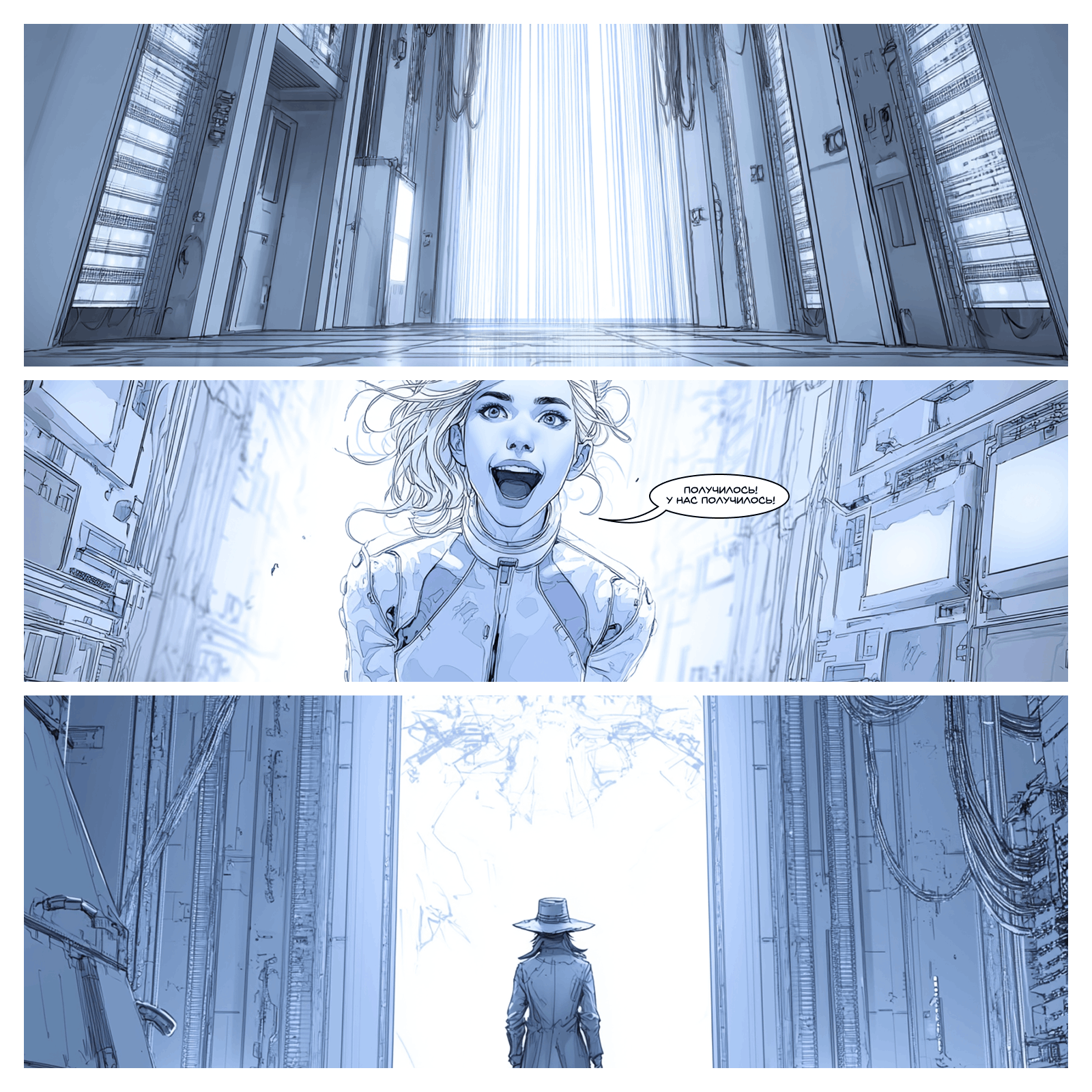 Нейрокомикс от Narrators: «Алиса и Красная Королева»