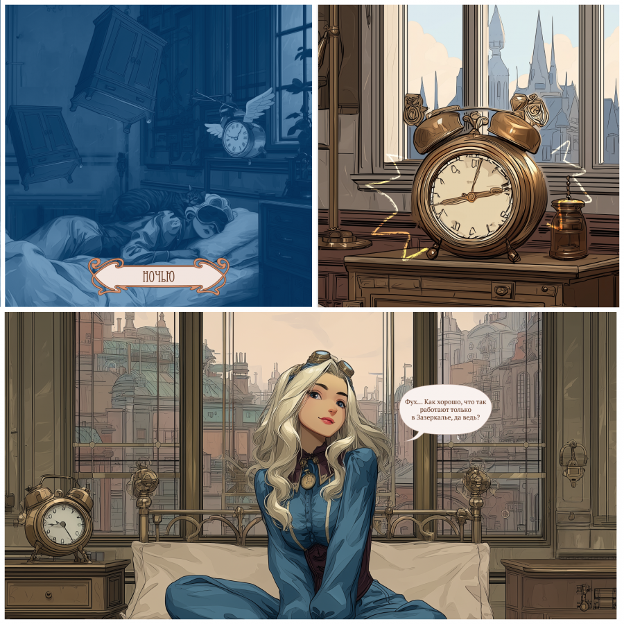 Нейрокомикс от Migel Agency: «Алиса в Зазеркалье 2049: Рабочий день»