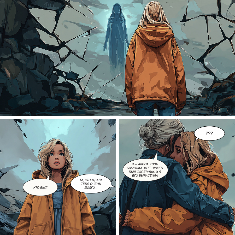 Нейрокомикс от Jago Agency