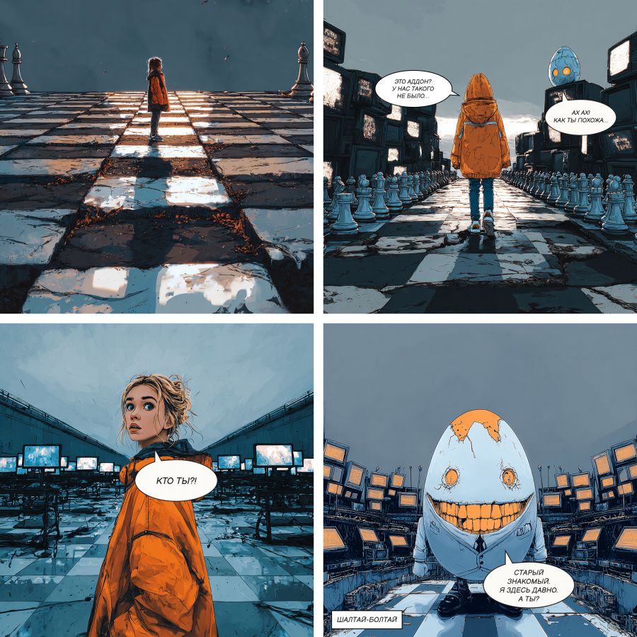 Нейрокомикс от Jago Agency