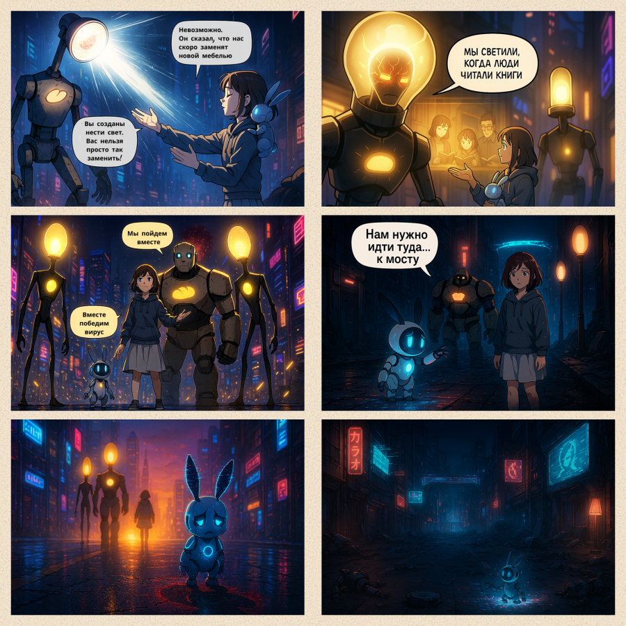 Нейрокомикс от агентства Beetl