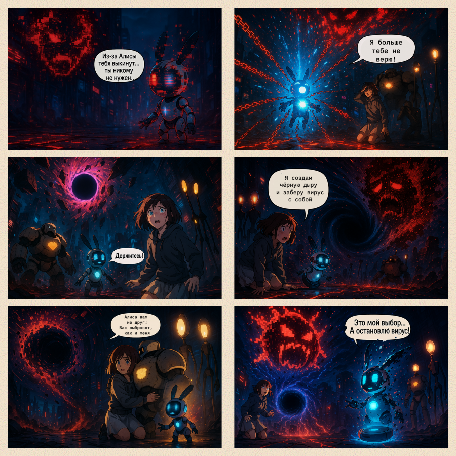 Нейрокомикс от агентства Beetl