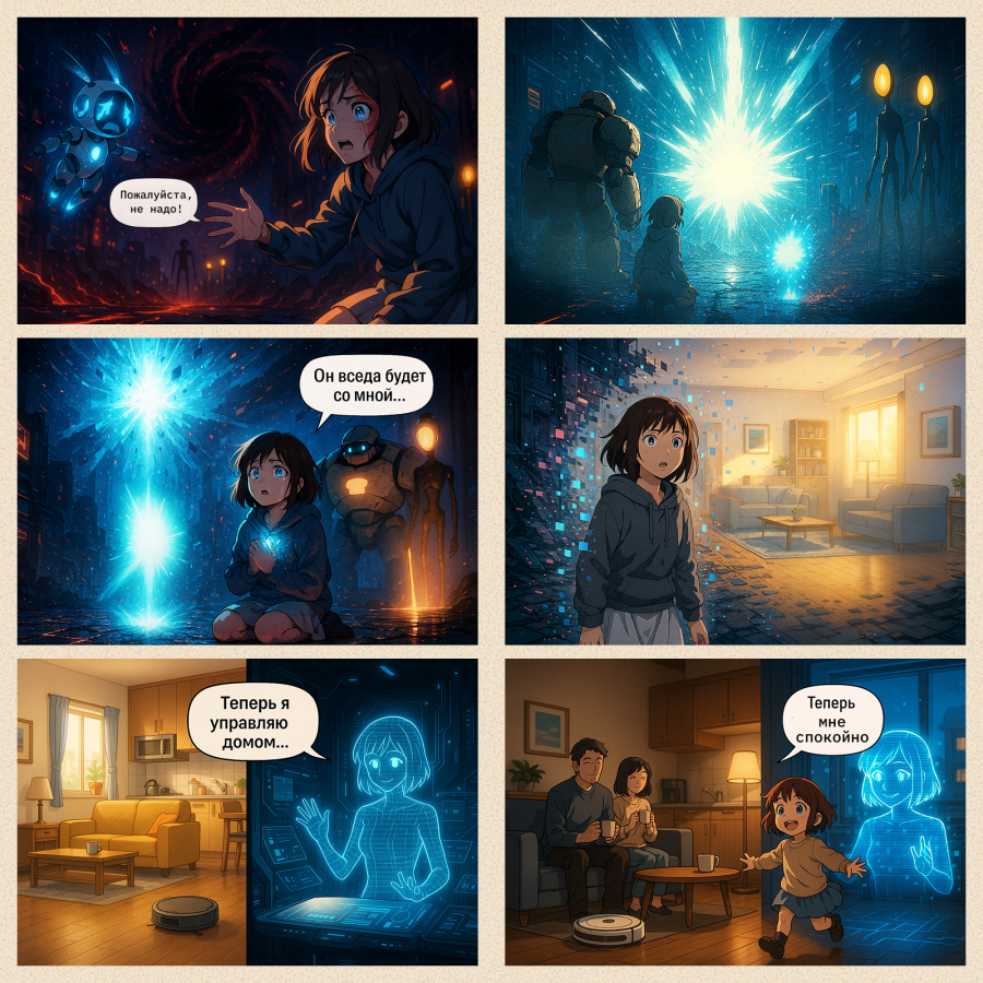 Нейрокомикс от агентства Beetl