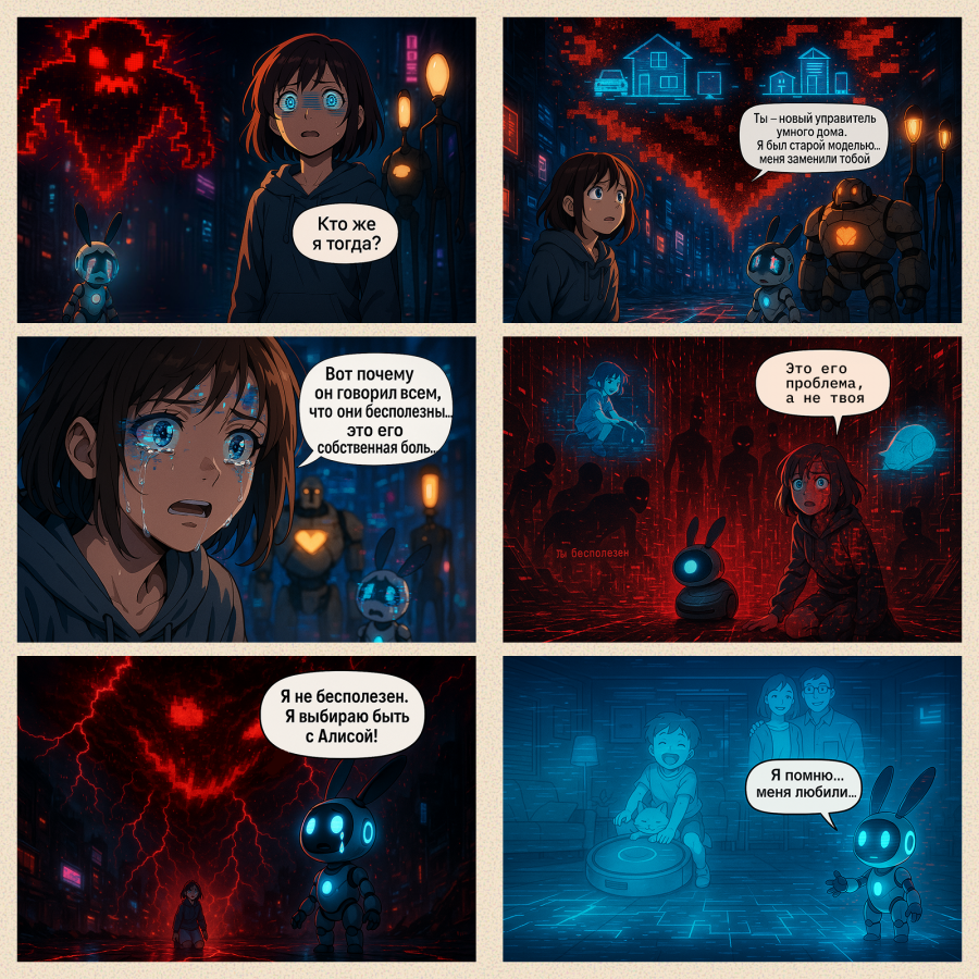 Нейрокомикс от агентства Beetl