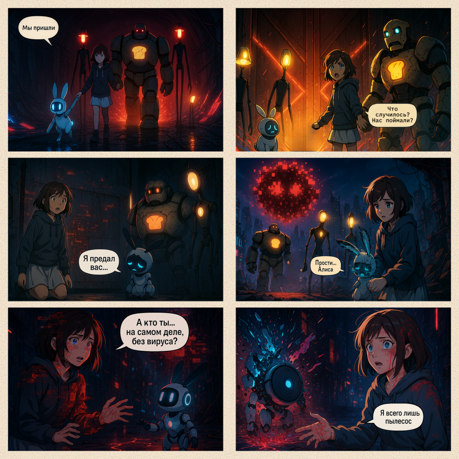 Нейрокомикс от агентства Beetl