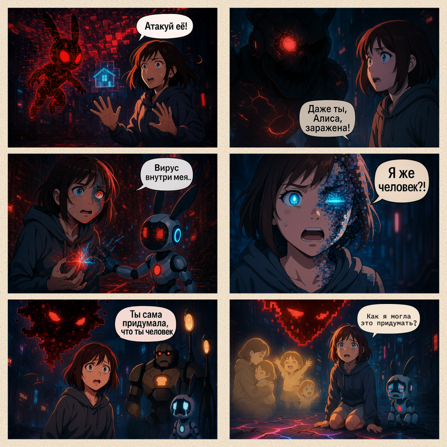 Нейрокомикс от агентства Beetl