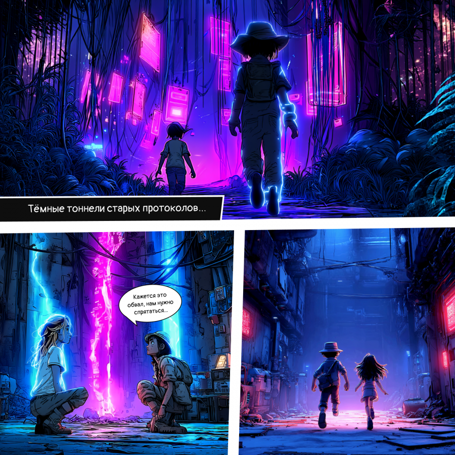 Нейрокомикс от агентства «Мобио»