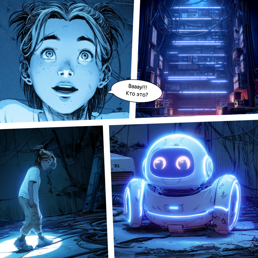 Нейрокомикс от агентства «Мобио»