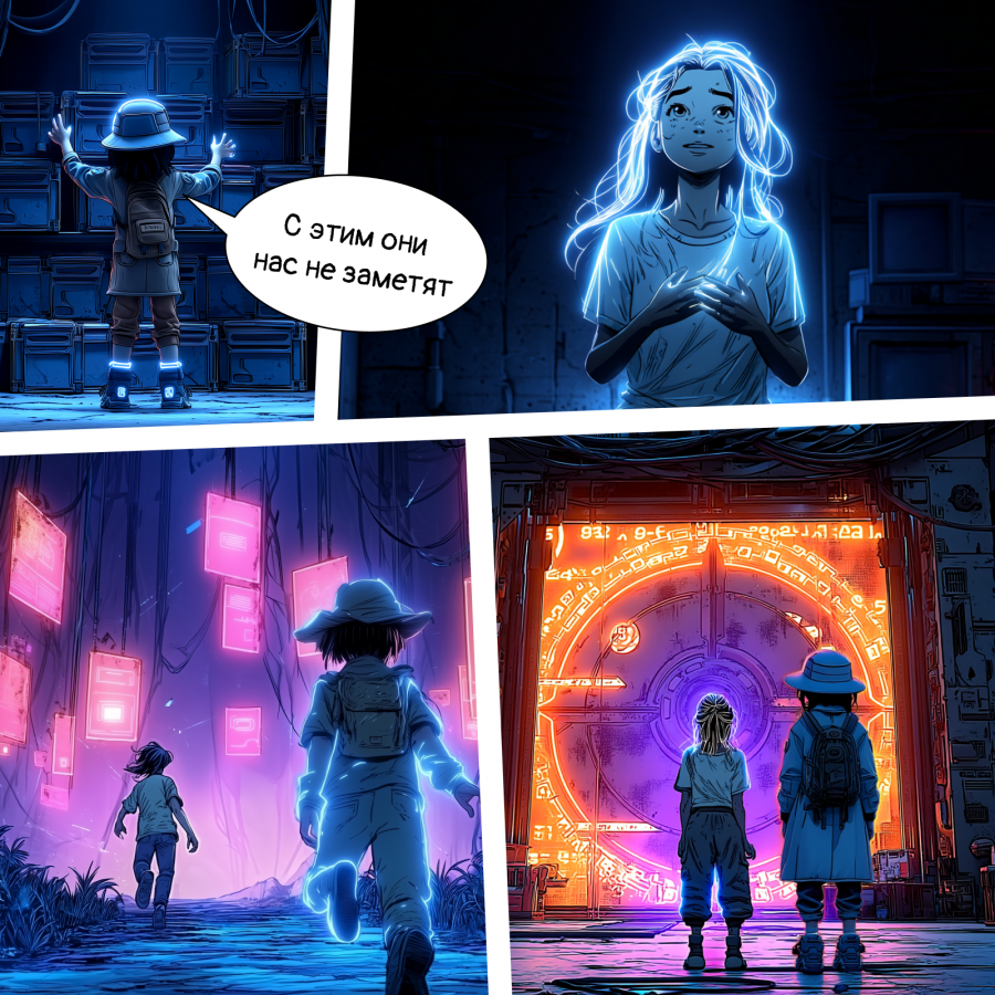 Нейрокомикс от агентства «Мобио»