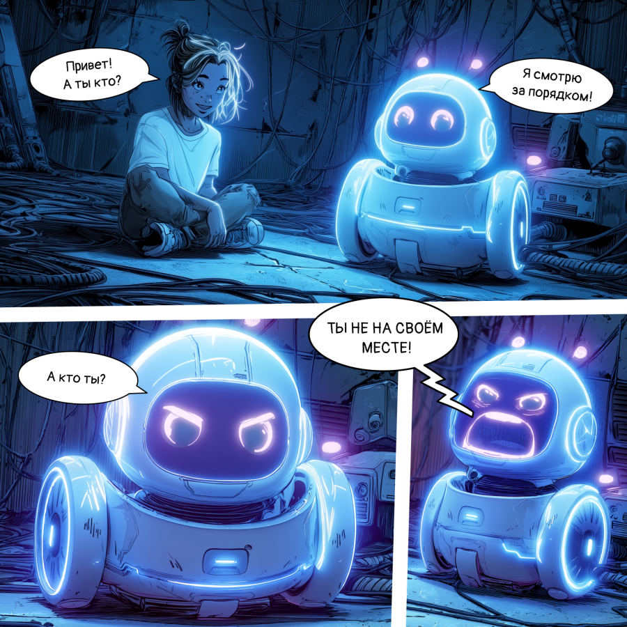 Нейрокомикс от агентства «Мобио»