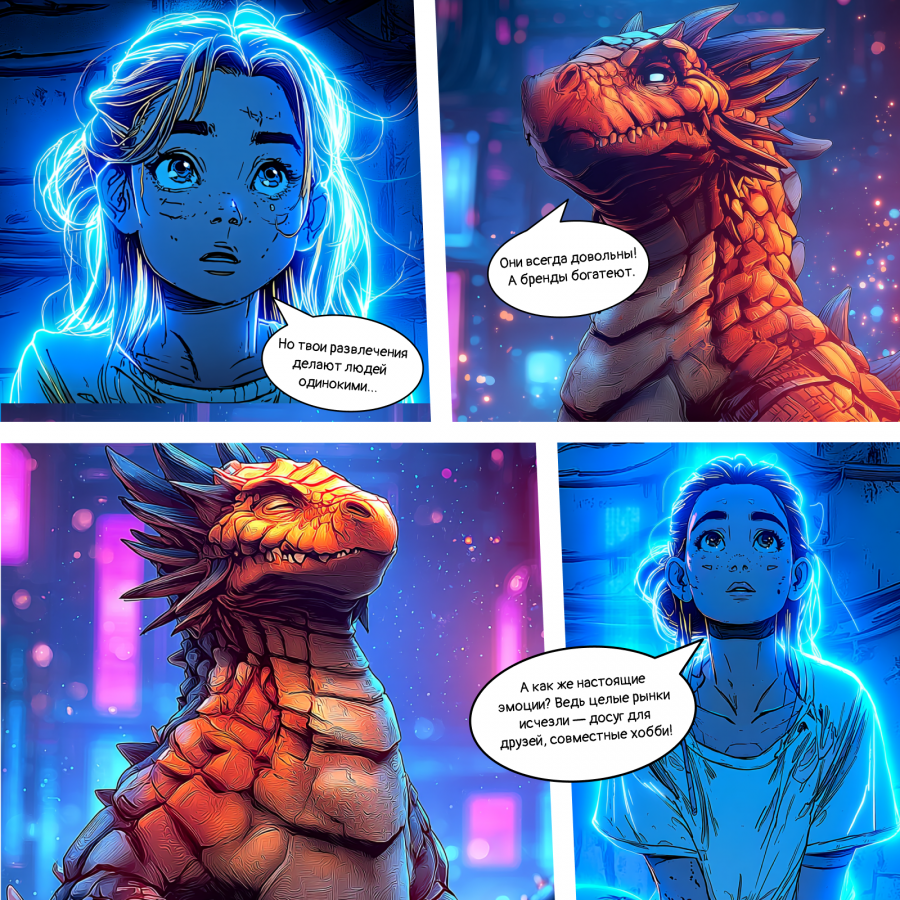 Нейрокомикс от агентства «Мобио»